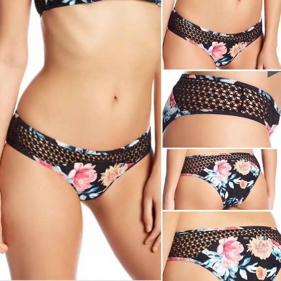 Rip Curl Other - Rip Curl Wildflower Luxe Crochet Hipster Bikini L